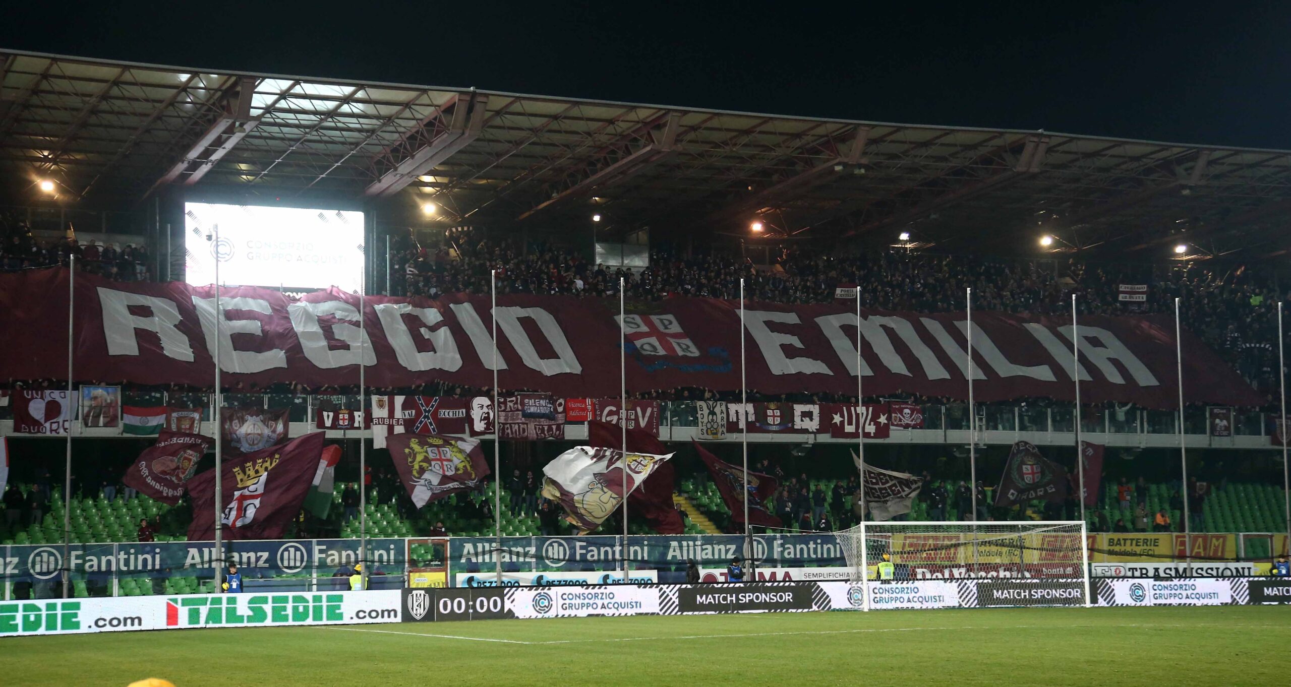 Lâ€™AC Reggiana vince a Cesena con oltre 2700 tifosi al seguito