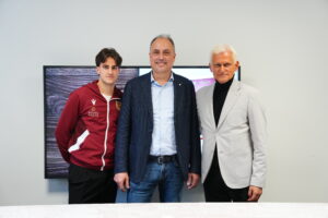Edoardo Pieragnolo, Fabrizio Melloni e Vittorio Cattani - AC Reggiana