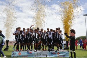 AC Reggiana - La Juventus under 14 festeggia la vittoria